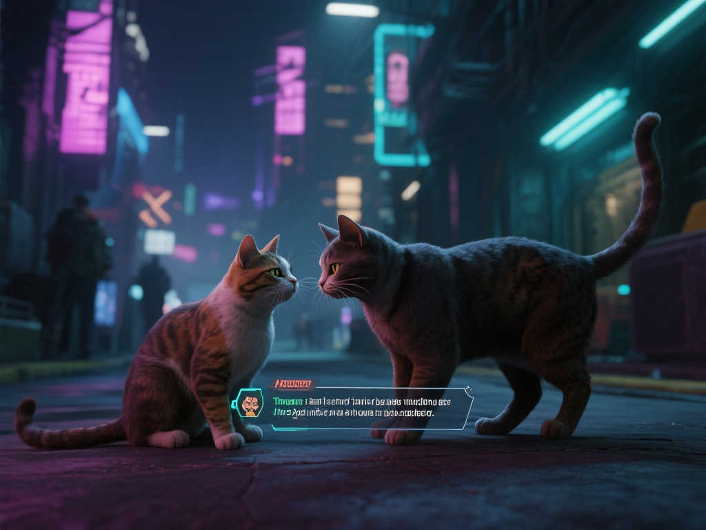 玩家创意打造《赛博朋克2077》猫咪冷知识游戏模组 玩家创意打造《赛博朋克2077》猫咪冷知识游戏模组