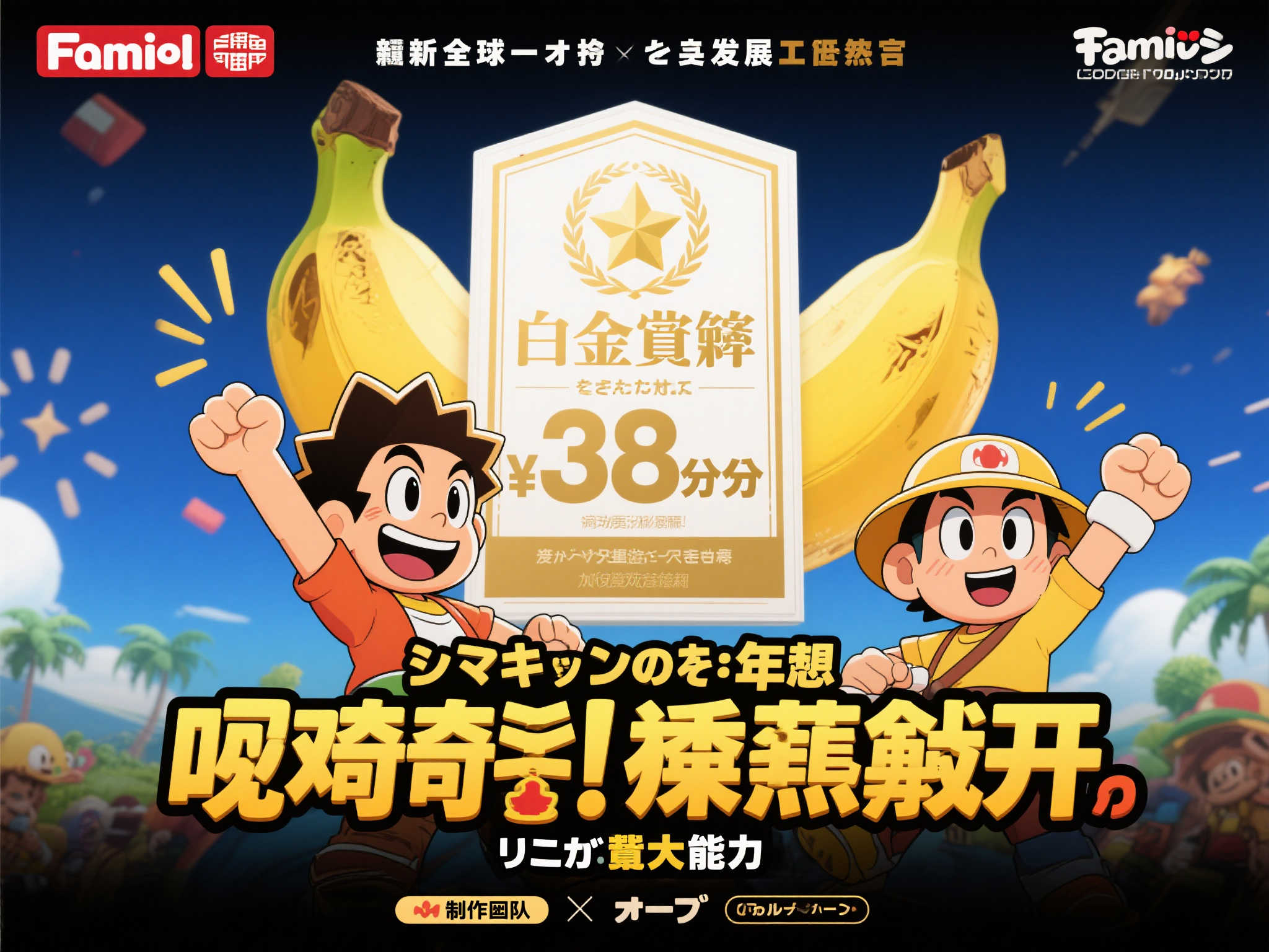 fami通《咚奇刚:蕉力全开》出分!38分已进白金殿堂! fami通《咚奇刚:蕉力全开》出分!38分已进白金殿堂!