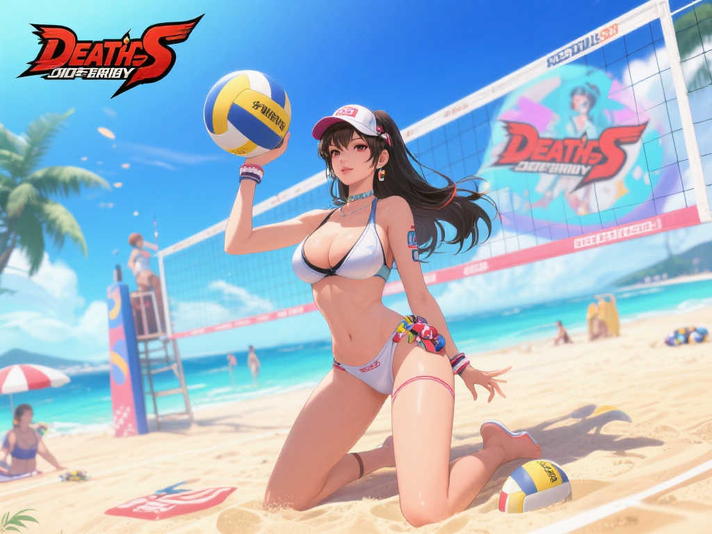 《死或生：沙滩排球 女神假期》携手人气画师Yom 开启全新联动盛宴